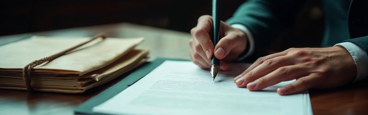 Müddetname itiraz dilekçesini imzalayan avukat eli, infaz hakimliğine başvuru hazırlığı